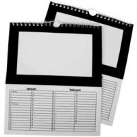 Kalender, Lochgröße 15,2x9 cm,  100 g, Schwedisch, 5Sets [HOB-23245]