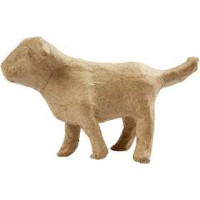 Hund, H 8 cm, L 14 cm, 1Stck [HOB-26684]