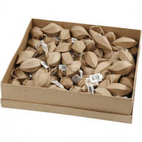Weihnachtskugeln, H 7-8 cm, 80Stck. [HOB-26790]