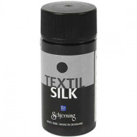 Textil Silk , Tiefschwarz, 50ml [HOB-33089]