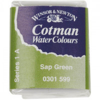 Cotman Aquarellfarbe, Saftgrün, 1Stck [HOB-34357]