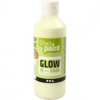Fluoreszierende Farbe, Fluoreszierend Gelb, 250ml [HOB-34932]