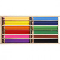 Buntstifte, Mine: 3 mm, Sortierte Farben, 144Stck. [HOB-38094]