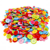 Knopf-Mix, D: 10+15+20+22 mm, 500g [HOB-40414]