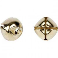 Glöckchen, D: 8+10+13 mm, Gold, 18sort. [HOB-500100]