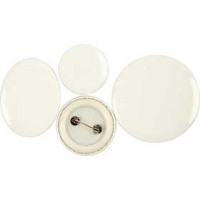 Ansteckschildchen, D: 20-40 mm, 100Stck. [HOB-51296]