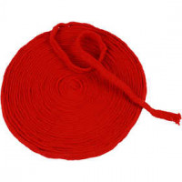 Strickschlauch, B 10 mm, Weihnachtsrot, 10m [HOB-53001]