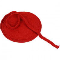 Strickschlauch, B 15 mm, Weihnachtsrot, 10m [HOB-53011]