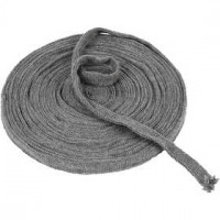 Strickschlauch, B 15 mm, Grau, 10m [HOB-53014]