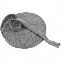 Strickschlauch, B 22 mm, Grau, 10m [HOB-53024]