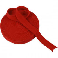 Strickschlauch, B 30 mm, Weihnachtsrot, 10m [HOB-53031]