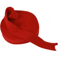 Strickschlauch, B 40 mm, Weihnachtsrot, 10m [HOB-53041]
