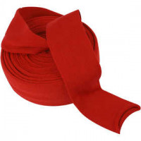 Strickschlauch, B 80 mm, Weihnachtsrot, 10m [HOB-53081]