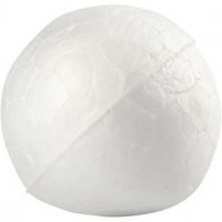 Styropor-Kugeln, D: 1,5 cm, Weiß, Styropor , 20Stck. [HOB-54299]