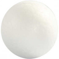 Styropor-Kugeln, D: 3 cm, Weiß, Styropor, 10Stck. [HOB-543011]