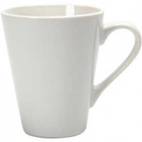 Becher, Weiß, H 10 cm, D: 5-8 cm, Weiß, 12Stck., ca. 250 ml [HOB-55598]