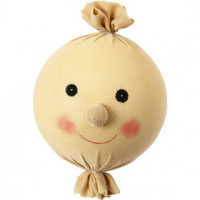 Stoffkopf, D: 80 mm, 1Stck [HOB-568051]