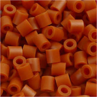Bügelperlen, Größe 5x5 mm, Lochgröße 2,5 mm, Rotbraun (5), medium, 1100Stck. [HOB-751050]