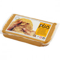 Selbsthärtender Ton, Curry, 1000g [HOB-789020]