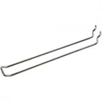 Doppel-Wandhalterung, L 200 mm, Stärke: 4 mm, 50Stck., B 25 mm [HOB-930072]