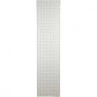 Perforierte Rückwand-Platten, H 1700 mm, B 400 mm, Weiß, 1Stck [HOB-93200]