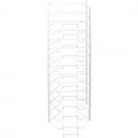 Papierhalter, A4 210x300 mm, H 800 mm, Topmodul - 12 Fächer, 1Set [HOB-93252]