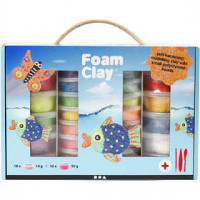 Foam Clay® Set , Sortierte Farben, 1Set [HOB-98112]