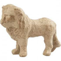 Löwe, H 9 cm, L 13 cm, 1Stck [HOB-99354]