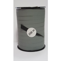 Kräuselband Zweifarbig Grau 10mm x 250 meter (1 Rolle) [HV-PAP10GY]