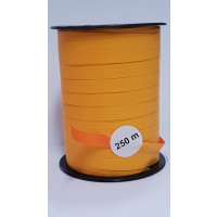 Kräuselband Zweifarbig Tangerine 10mm x 250 meter (1 Rolle) [HV-PAP10T]
