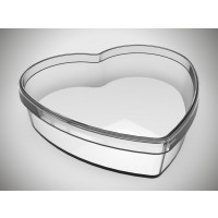 Acetat Herz 14cm (25 Stück) [PEP-0708138]
