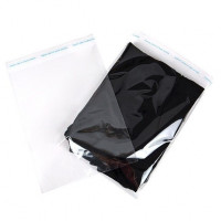 Klappenbeutel 23,5x31,2cm Hochtransparent (100 Stück) [B9SM]
