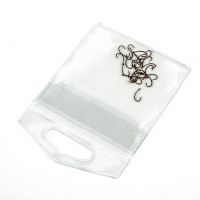 Vinyl Hülle 7,3x7,3cm mit Euroloch und Umschlag (100 Stück) [FHV2]