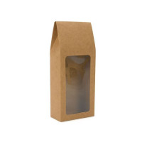 Pappschachteln mit Fenster 9x4,5x21,5cm (25 Stück) [FS328]