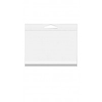 Headerbeutel 10,2x7,6cm wiederverschließbar und Kristallklar (100 Stück) [HB4X3]