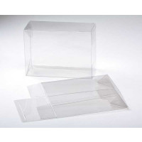 Klarsichtschachteln 13,7x7,6x18,7cm Kristallklar mit Automatikboden (25 Stück) [PLB67]
