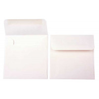 Umschläge Natürlich 12,7x12,7cm Premium Undurchsichtig (50 Stück) [E181]
