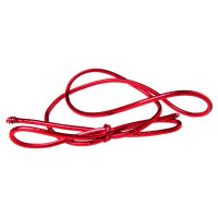 Dekorative Schleifen metallisch Rot 25,5cm (50 Stück) [10MR]