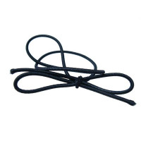 Dekorative Schleifen Schwarz 25,5cm (50 Stück) [10SB]