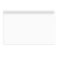 Klappenbeutel 24,6x15,4cm Hochtransparent (100 Stück) [B9X6]