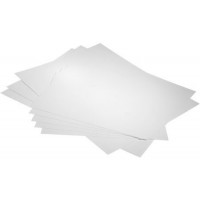 Hintergrundkarton Weiß 12,5x17,5cm Bainbridge Alphamount ArtCare (25 Stück) [BACD5]