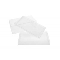 Klarsichtschachteln 11,1x7,6x21,1cm Kristallklar (25 Stück) [FPB158]