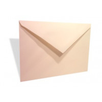Umschläge mit Leinenstruktur Natürlich 18,4x13,3cm (50 Stück) [E201A]