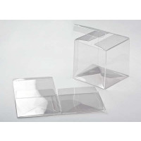 Klarsichtschachteln 12,7x7,6x5,1cm Lebensmittelecht mit Automatikboden (25 Stück) [PLB199]