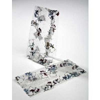 Bedruckte Beutel Schneeman 8,9x5,1x19,1cm mit Seitenfalten (100 Stück) [G3SNM]