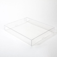 Klarsichtschachteln 28,2x5,1x35,8cm Kristallklar (25 Stück) [FPB242]