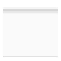 Klappenbeutel 77,3x102,2cm Hochtransparent (50 Stück) [B3040]