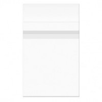 Klappenbeutel 9,7X6cm Hochtransparent (100 Stück) [B3X2XPC]