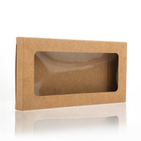Pappschachteln mit Fenster 7x1,4x13,8cm (25 Stück) [WKRG273]
