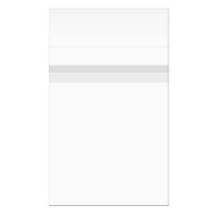 Klappenbeutel 6,7x7,9cm Hochtransparent (100 Stück) [BD5PC]